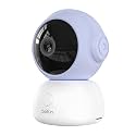 BOIFUN Additional Baby Camera Specifically Compatible with Baby2TM Video Baby Monitor, 360° Camera with Night Light, Auto Tracking, AI Motion & Sound Detection, Two-Way Audio