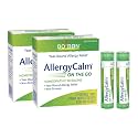 Boiron AllergyCalm On the Go for Relief from Allergy and Hay Fever Symptoms of Sneezing, Runny Nose, and Itchy Eyes or Throat - (160 Pellets), (Pack of 4)