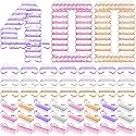 Bokon 400 Pcs Handle Grip Nail Brush Bulk Fingernail Scrubbing, Colorful