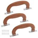 BokWin Brown Plastic Luggage Handle, 6.1 Inch/155mm