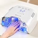 BOLASEN P30 Pro Cordless Rechargeable UV LED Nail Lamp for Gel Nails, White