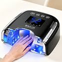 BOLASEN P30 Pro Cordless Rechargeable UV LED Nail Lamp for Gel Nails, Black