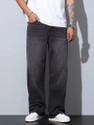 BOLD BARE Straight Fit Men Grey