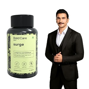 bold care surge 60 veg tablets 1 pack with mucuna pruriens l-arginine gokshura ashwagandha safed musli shatavari  no side effects non gmo plant based