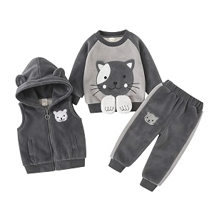 Bold N Elegant Unisex Kids Fur Printed