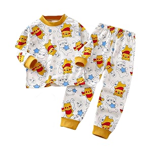 bold n elegant baby39s boys girls cotton cartoon printed t-shirt pant clothing set