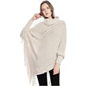 Bold N Elegant - Be Bold Inside &amp; Elegant Outside Women's Mid Thigh Wool Plain Parka Cape Coat Wrap