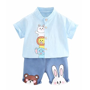 Bold N Elegant Boys Cartoon Cotton Shirt