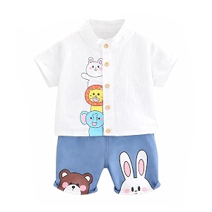 Bold N Elegant Boys Cartoon Cotton Shirt