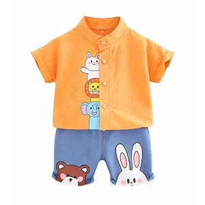 Bold N Elegant Boys Cartoon Cotton Shirt