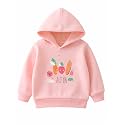 Bold N Elegant Cute Rainbow Smile Print Kids Full Sleeve Warm Thick Fur Fleece Winter Tshirt Sweatshirt Hoodie for Infant Toddler Baby Boy &amp; Girl