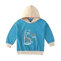 Bold N Elegant Cute Rainbow Smile Print Kids Full Sleeve Warm Thick Fur Fleece Winter Tshirt Sweatshirt Hoodie for Infant Toddler Baby Boy &amp; Girl