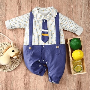Bold N Elegant Cute Tie Newborn Cotton