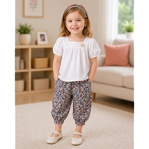 Bold N Elegant Girls Floral Print Balloon