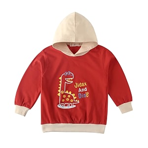 bold n elegant kids dinosaur print hooded sweatshirt for boys amp girls