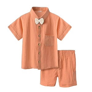 Bold N Elegant Kids Linen Solid Shirt