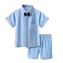 Bold N Elegant Kids Linen Solid Shirt