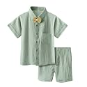 Bold N Elegant Kids Linen Solid Shirt