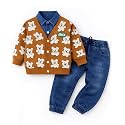 Bold N Elegant Teddy Bear Cartoon Print