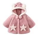 Bold N Elegant Luxury Wool Faux Fur Warm Winter Outerwear Baby Jacket Cape Coat Poncho Wrap Soft Plush Pompom And Pearls For Infant Toddler Baby Girls Kids