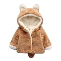 Bold N Elegant Wool Standard Length Fur Warm Winter Kids Outerwear Hood Baby Jacket Coat Blanket With Rainbow Stripes For Infant Toddler Boy's Girl Kids