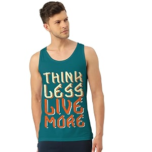 men39s regular fit trendy printed sleevless vest with elegant design  super soft comfortable light weight casual innerwear sandobaniyan