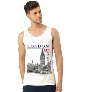 men vest versatile pure cotton sleeveless regular fit trendy printed sando baniyan ganji for men and boys suitable for gym workouts vacations and beaches casual sports