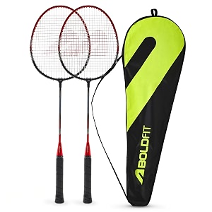 Boldfit Badminton Rackets Aluminium Badminton Racket with