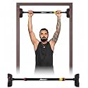 Boldfit Pull Up Bar for Home Workout Without Screw - Adjustable Door Way Chin Up Bar for Home Workout for Kids and Adults