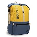 Boldfit Rolltop Bags for Mens 45 Ltrs+ Unfolded Backpack for Men Travel Backpack for Women with Sleeve Separator Travel Bag for Men Pack for Outdoor, Office Lightweight Smart Backpack