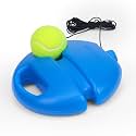 Boldfit Tennis Trainer Rebound Ball Set Solo Training Rebound Ball Cricket Self Practice with String Self Training Equipment Re-Bound Balls Trainer for Indoor & Outdoor Play - Blue