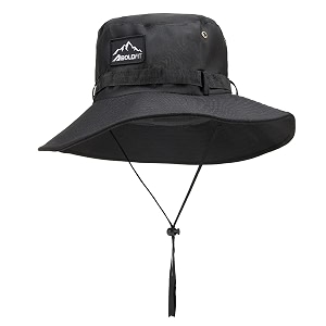 boldfit unisex39s sun hat for men amp women upf protection wide brim outdoor hat with adjustable fit breathable fabric moisture-wicking amp packable design-ideal for hiking trekking beach amp travel