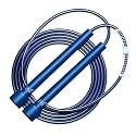 Boldfit X Mumbai Indians (MI) Skipping Rope for Men and Women Jumping Rope With Adjustable Height Speed Skipping Rope for Kids, Women, Girls Rassi Jumping Men for Exercise, Gym Jump Rope - Blue