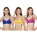 Women Cotton Lightly padded Wire Free Seamless