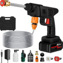 BOLPOK Cordless Portable Wireless Pressure Washer Gun