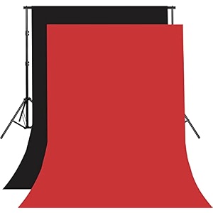 8ftx10ft black and red backdrop background for photography for photoshoot background television video production weddings parties newborns product photographyscreen video