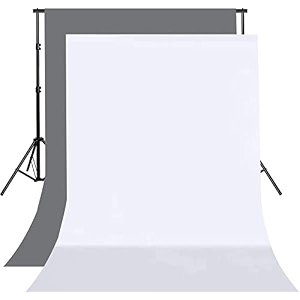8ftx10ft grey and white backdrop background for photography for photoshoot background television video production weddings parties newborns product photographyscreen video