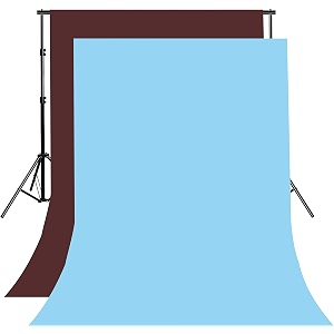 8ftx10ft maroon and sky blue backdrop background for photography for photoshoot background television video production weddings parties newborns product photographyscreen video