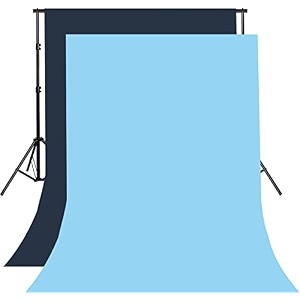 8ftx10ft navy blue and sky blue backdrop background for photography for photoshoot background television video production weddings parties newborns product photographyscreen video