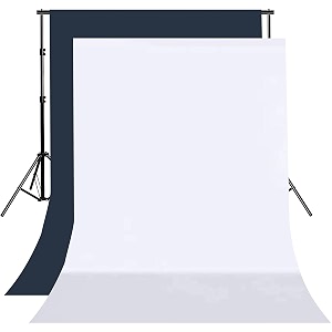 8ftx10ft white and blue backdrop background for photography for photoshoot background television video production weddings parties newborns product photographyscreen video
