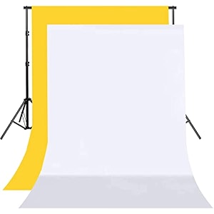 8ftx10ft white and yellow backdrop background for photography for photoshoot background television video production weddings parties newborns product photographyscreen video