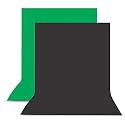 8FTX12FT Green and Black Backdrop Background for Photography Photo Booth Backdrop for Photoshoot Background, television, video production and home decoration, weddings, parties, newborns, children, product photography,Screen 