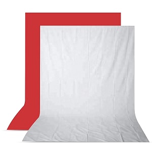 8ftx12ft red and white backdrop background for photography photo booth backdrop for photoshoot background television video production and home decoration weddings parties newborns children product photographyscreen video curtain
