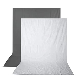 8ftx12ft white and grey backdrop background for photography photo booth backdrop for photoshoot background television video production and home decoration weddings parties newborns children product photographyscreen video curtain