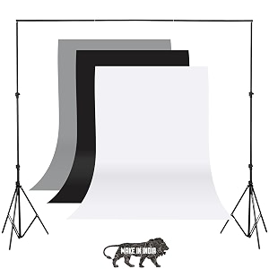 whitegrey and red screen backdrop with stand 8ft x 12ft wide green screen backdrop with 85 ft x 12 ft wide photo backdrop stand photo backdrop stand kit include carry bag