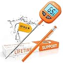 BOMATA Digital Food Thermometer, IPX6 Waterproof, 1-3 Sec Fast Read