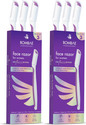 Bombae Face Razor For Women | For Easy & Safe Facial Hair Removal and Eyebrow Shaper, Women (Pack of 6)