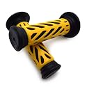 Bombardier Jet Ski ATV Gel Style H Grips YELLOW Compatible with ATV Quad (7/8" Both Sides)