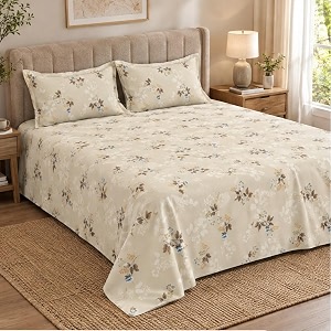 Bombay Dyeing Floral Brown Super King Size