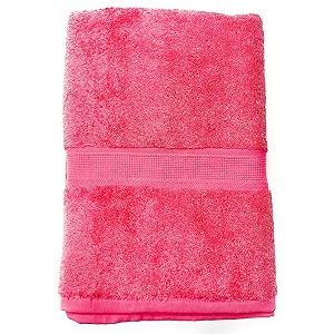 bombay dyeing santino premium large bath towel - 100 cotton 550 gsm rose pink 75x150 cm